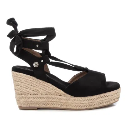 Xti Women's Wedge Sandals In Black In Black