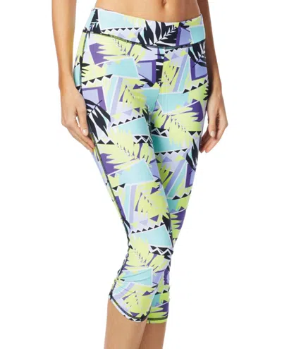 Bh Sport Women's Cobra Capri Leggings In Abstract Warrior In Multi