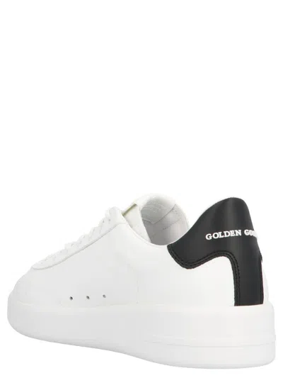 Shop Golden Goose 'purestar' Sneakers In White/black