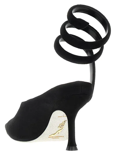René Caovilla High Heel Shoes Rene Caovilla Woman Color Black In Black