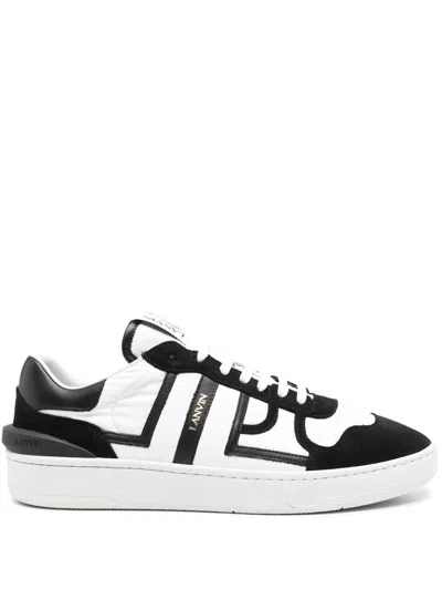 Shop Lanvin Clay Sneakers Shoes In White