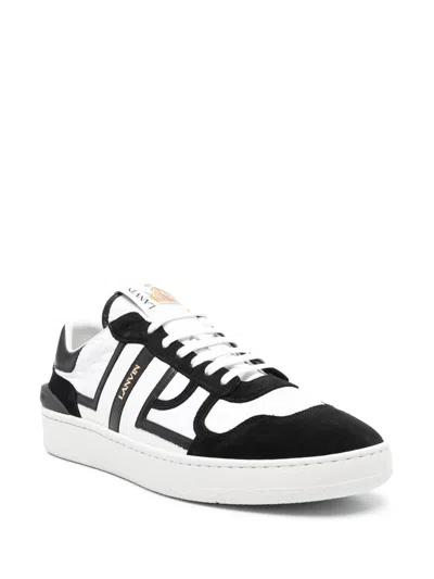 Shop Lanvin Clay Sneakers Shoes In White