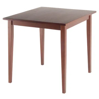 Hivvago Square Dining Table Walnut