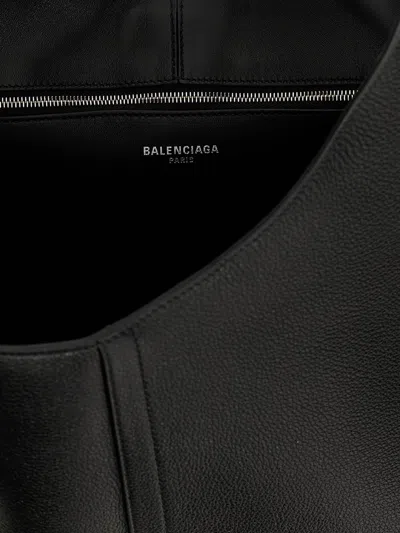 Balenciaga Black Leather In Black