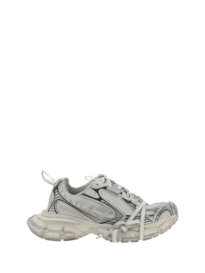 Shop Balenciaga Sneakers In Beige