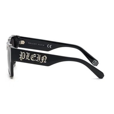 Philipp Plein Unisex Spp042w 54mm Sunglasses In Black