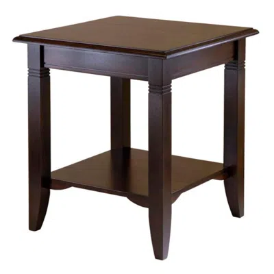 Hivvago Accent Table Cappuccino