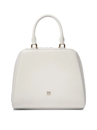 Givenchy Timeless Buffalo Leather Handbag With Elegant Gold Accents