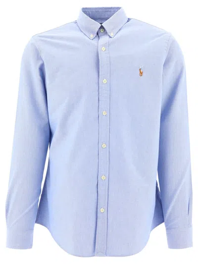 Shop Polo Ralph Lauren "pony" Shirt In Blue