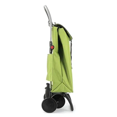 Rolser I-max Mf 2 Wheel Foldable Shopping Trolley - Lime