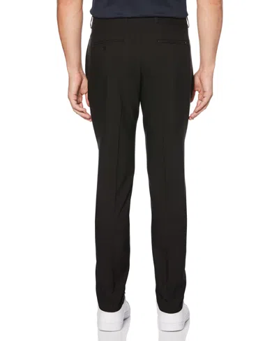 Perry Ellis Men's Very Slim Fit Tech Portfolio Dress Pants In Black