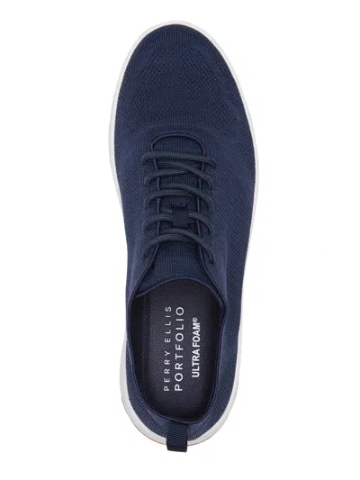 Perry Ellis Men's Tread Sneakers In Navy,blue