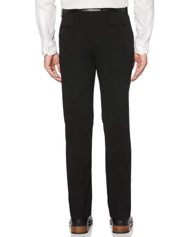 Shop Perry Ellis Men's Very Slim Fit Performance Tech Suit Pant In Black