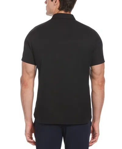 Perry Ellis Men's Big And Tall Total Stretch Solid Shirt In Black