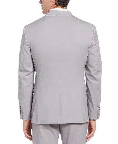 Perry Ellis Men's Slim Fit Performance Tech Suit Jacket In Alloy,gray