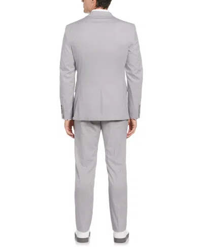 Perry Ellis Men's Slim Fit Performance Tech Suit Jacket In Alloy,gray