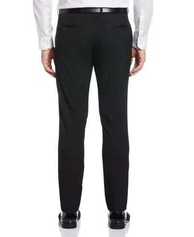 Perry Ellis Men's Very Slim Fit Stretch Tuxedo Pants In Black