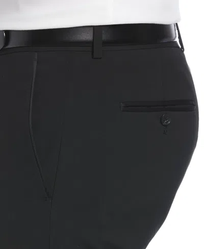 Perry Ellis Men's Very Slim Fit Stretch Tuxedo Pants In Black