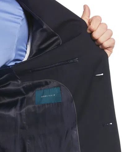 Perry Ellis Men's Big And Tall Performance Tech Suit Jacket In Dark Sapphire,blue
