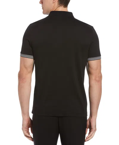 Perry Ellis Men's Icon Polo In Solid Black