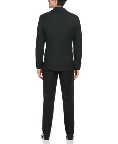 Perry Ellis Men's Machine Washable Textured Suit Jacket In Black