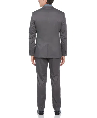 Perry Ellis Men's Slim Fit Performance Tech Suit Jacket In Smoked Pearl,gray