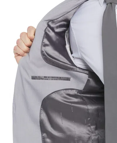 Perry Ellis Men's Performance Tech Suit Jacket In Alloy,gray