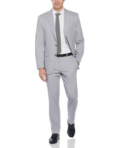 Perry Ellis Men's Performance Tech Suit Jacket In Alloy,gray