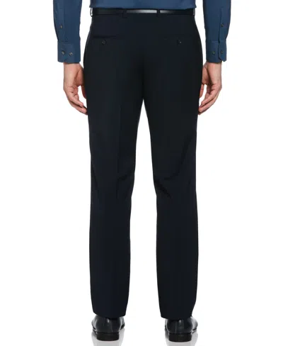 Perry Ellis Men's Slim Fit Solid Suit Pants In Deep Navy,blue