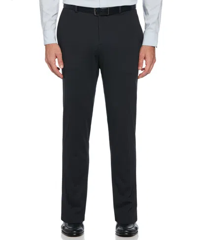 Perry Ellis Men's Slim Fit Pindot Stretch Knit Suit Pants In Dark Sapphire,blue