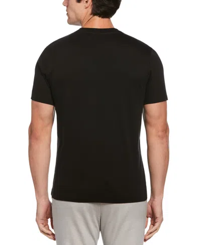 Perry Ellis Men's Cool Interlock T-shirt In Black