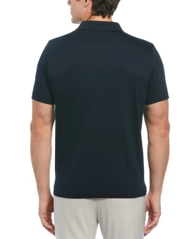 Perry Ellis Men's Cool Interlock Polo In Dark Sapphire,blue