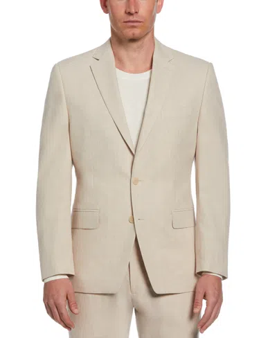 PERRY ELLIS MEN'S SLIM FIT LINEN BLEND SUIT JACKET 