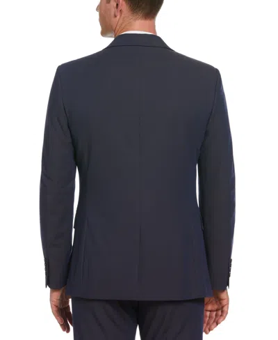 Perry Ellis Men's Slim Fit Peak Lapel Louis Suit Jacket In Royal Purple