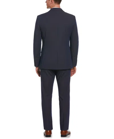 Perry Ellis Men's Slim Fit Peak Lapel Louis Suit Jacket In Royal Purple