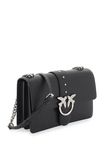 Shop Pinko 'classic Love Icon Simply' Bag In Black