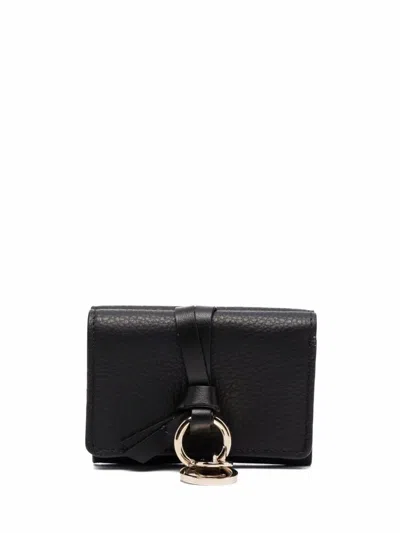 Chloé Chloè Wallets In Black