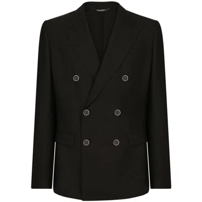 Dolce & Gabbana Men's Giacca Formal Jacket In Grey