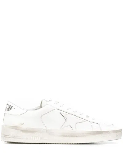 Shop Golden Goose "stardan" Low-top Sneakers In White