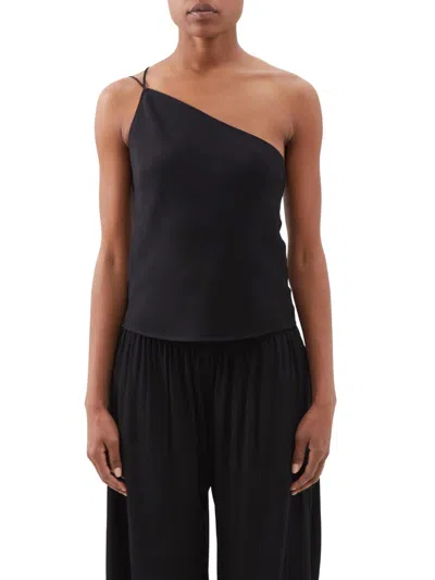 Three Graces Sadie Top In Black In Black