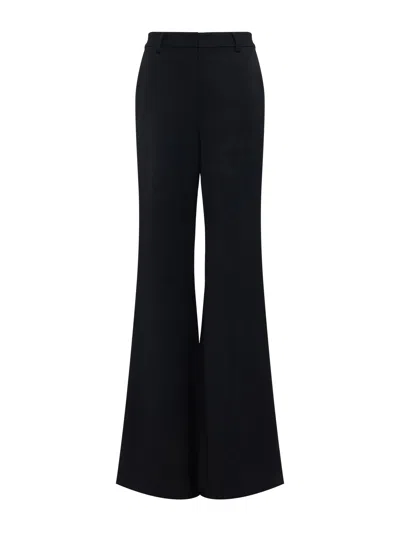 L Agence Pilar Wide-leg Pant In Black