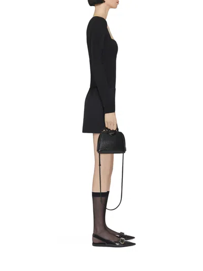 Givenchy Antigona Cube Nano Black Bag In Black