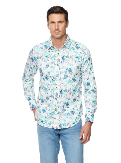 Robert Graham Sumter Long Sleeve Button Down Shirt In Multi