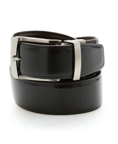 Perry Ellis Men's Burnished Edge Belt In Brown,black