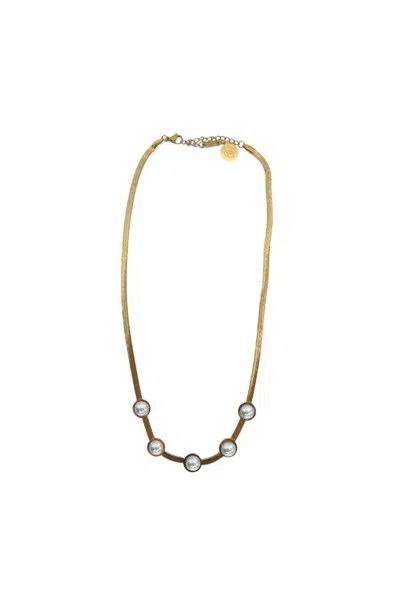 Shop Kristalize Jewelry Women's Zada Necklace In Gold