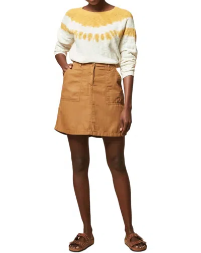 Hartford Jine Skirt In Peanut In Brown
