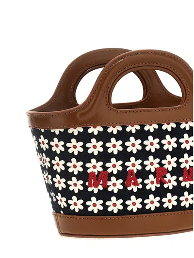 Shop Marni Micro 'tropicalia' Handbag In Multicolor