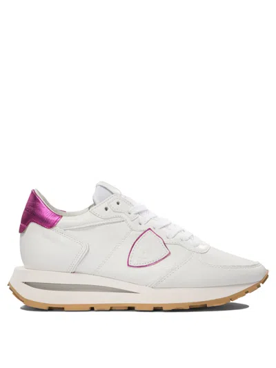 Philippe Model Classic And Chic White Sneakers For Women In White
