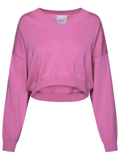 CRUSH COLORUSH SWEATER IN CASHMERE BLEND GELSO 