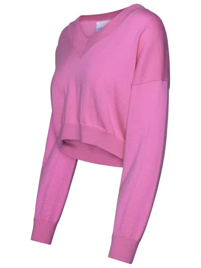 Crush Colorush Sweater In Cashmere Blend Gelso In Pink